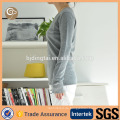 V-Ausschnitt stricken China Großhandel Kaschmir-Pullover grau